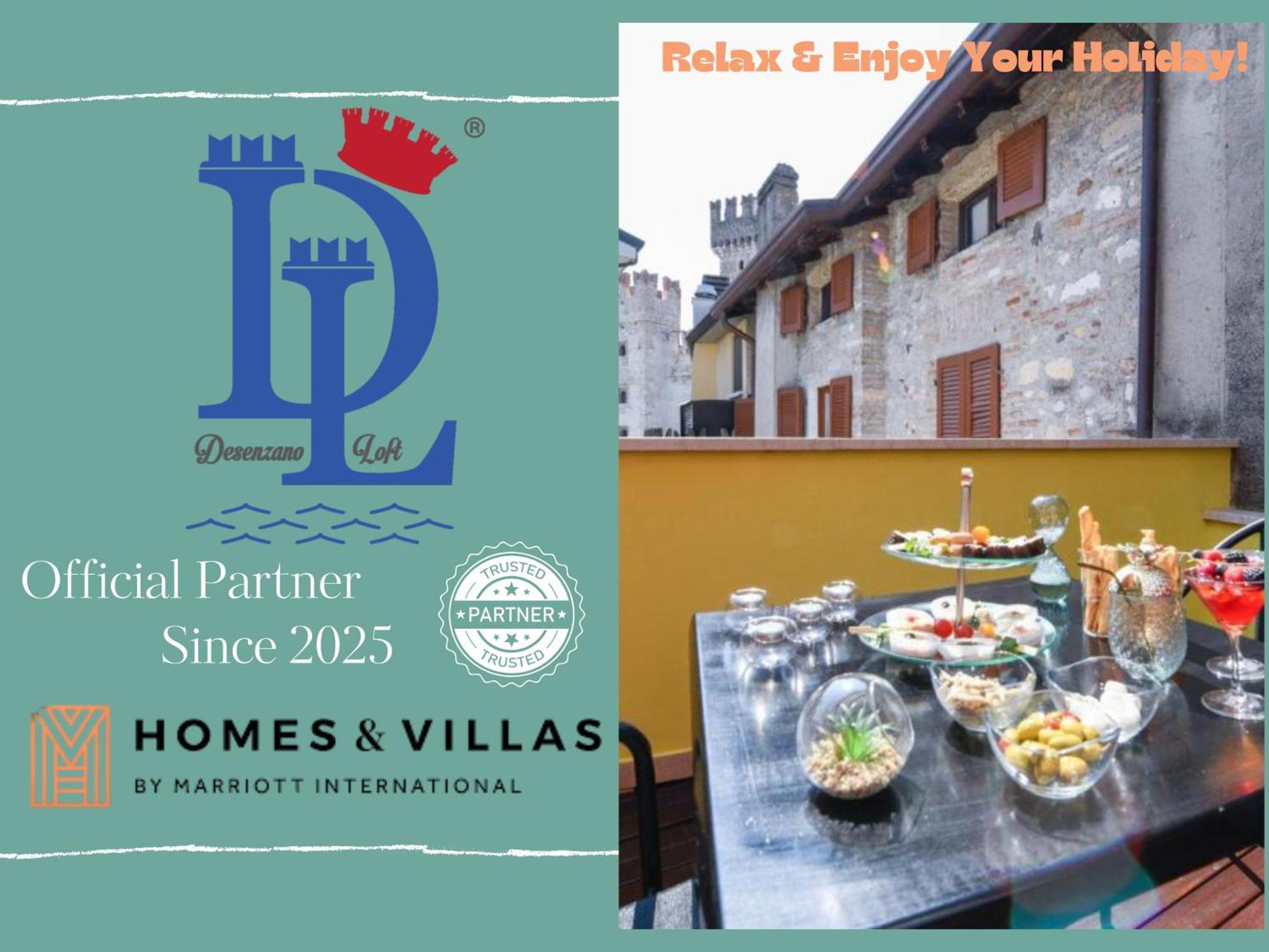 Desenzanoloft Official Partner Marriott Homes & Villas - Queen Of Sirmione Castle View المظهر الخارجي الصورة